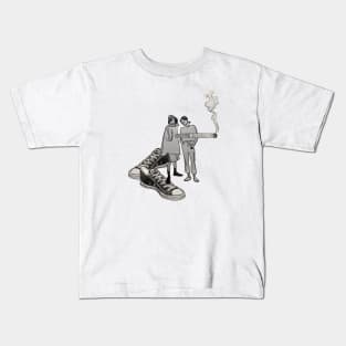 Shoe And Cigarette Kids T-Shirt